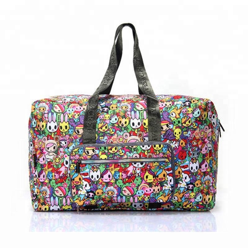 Virivsecret — sac de bagages par Sublimation, sac de voyage étanche de style coréen avec impression florale, sacs pliables