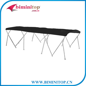 600D <span class=keywords><strong>de</strong></span> qualité marine <span class=keywords><strong>toile</strong></span> <span class=keywords><strong>ponton</strong></span> bateau double bimini top - Product Image 2