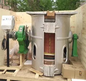 Medium Frequency Induction Melting Furnace For Copper Scrap