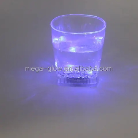 Light Up multi color flashing glasses with blinking LED mugs shot glasses for beer wine whisky