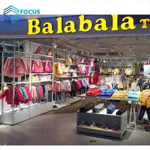 ร้านเสื้อผ้าเด็กร้านเสื้อผ้าเด็กแบบพับเก็บได้และดีไซน์แบบหมุนได้ - Product Image 2