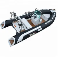 ORCA Hypalon Rigid Inflatable Boat with Outboard Motor