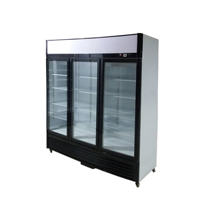 1000L 3 Cửa Kính Tủ Đông Thẳng Đứng Tủ Lạnh Trưng Bày Cooler - Product Image 3
