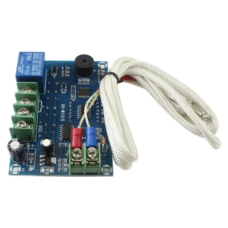 DC12V 24V Digital Temperature Controller K Type Thermocouple M6 Bolt Head Temperature Control Board -30~999 Degrees