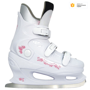 <span class=keywords><strong>Pattini</strong></span> <span class=keywords><strong>da</strong></span> Ghiaccio Professionali Bianchi alla Moda per Pattinaggio Artistico, Stagione Invernale, Noleggio per Ragazze - Product Image 4