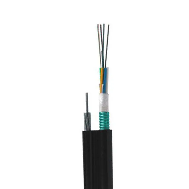 GYTC8S Outdoor Aerial Multi mode/Single Mode Self-supporting Figure 8 Armored 6 Core Fiber Optic Cable