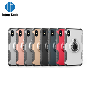 Nouveau design pour iphone cas de couverture de x avec cachée béquille magnétique tpu cas - Product Image 6