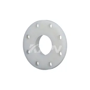 Low Price Custom 2 Inch 6Inch 12 Inch Plastic PVDF Natural Gas Pipe Flange Fittings