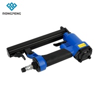RONGPENG 1416A Agrafeuse à couronne large Ga22 professionnelle Outils pneumatiques Cloueuse à cadre