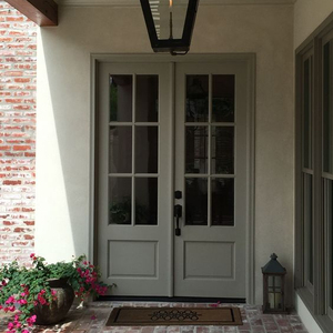 Seeyesdoor doble de madera <span class=keywords><strong>ventanas</strong></span> de la puerta de vidrio templado <span class=keywords><strong>puertas</strong></span> de entrada exterior para apartamento - Product Image 3