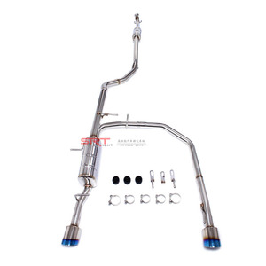 Sistem Knalpot untuk Citroen C4L DS5 1.6T Downpipe dengan Catalytic Cat Back dengan Kontrol Katup Bahan Stainless Steel dengan <span class=keywords><strong>2</strong></span> Ujung Knalpot - Product Image 1