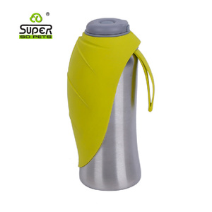 Grande bouteille d'eau portable en acier inoxydable pour animaux de compagnie - Product Image 2