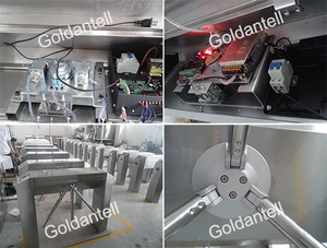 1 passerelle électronique, haute technologie, prix d'usine, sécurité de porte électronique, taille haute, revolver entièrement automatique avec interface RFID