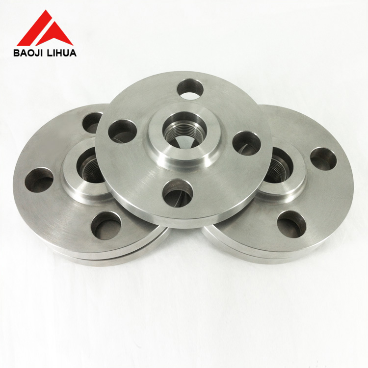 EN1092-1 JIS B2220 Titanium Threaded Flange ASME B16.5