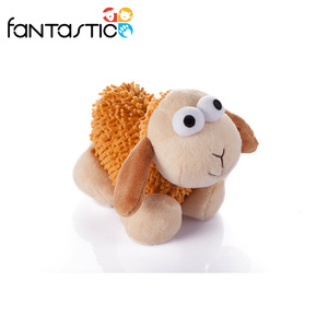 Mignon mini moutons en peluche jouets cadeau pour chien avec siffleur à l'intérieur - Product Image 5