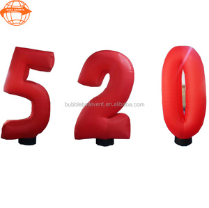 LED decorativa inflable Signo/letra/alfabeto/modelo/figura para la promoción de la publicidad - Product Image 1