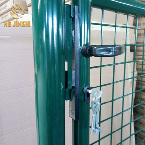 Barrière de jardin en fil soudage, porte ronde, 150x100 cm, livraison gratuite - Product Image 2