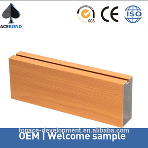 Maravilloso y mulit tipos soild metal de techo por decorativo formas u techo, en forma de u techo reflectores de aluminio - Product Image 1