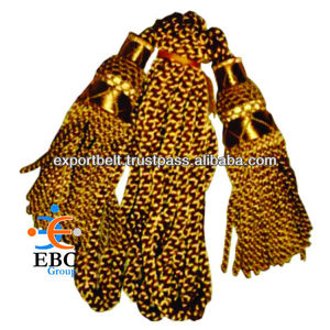 สายสจวตผ้าไหมสีทองประดับพู่ห้อยจากราชวงศ์สจ๊วตหรูหราสีกำหนดสีได้เองเป็นจำนวนมากสำหรับกระเป๋า - Product Image 2