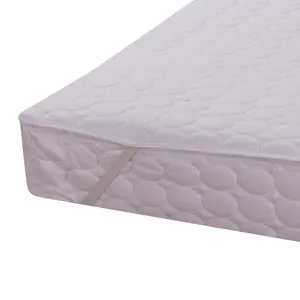 China Gewatteerde Matrashoes/Matras Protector Waterdichte Bed Cover