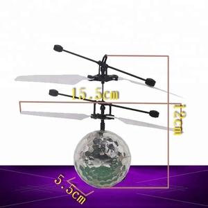 Dron Bola <span class=keywords><strong>Voladora</strong></span> de Cristal, Mini <span class=keywords><strong>Helicóptero</strong></span> de Inducción con Luz LED, Juguete de Dron Bola <span class=keywords><strong>Voladora</strong></span> - Product Image 5