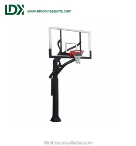 Nuevo baloncesto equipo altura ajustable enterrada aro de baloncesto soporte, mejor soporte del baloncesto para la venta