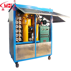 Model ZLA's emptiness double stage machine oil's purifying transformer oil filtration machine - Product Image 5