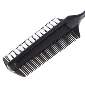 <span class=keywords><strong>Pettine</strong></span> Professionale per Tintura Capelli a Doppia Faccia con Spazzola Asciugante in Nylon, Strumenti per lo Styling e la Colorazione dei Capelli - Product Image 2