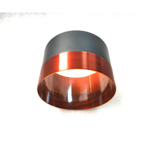 4 pulgadas negro QT de alambre de cobre alambre de altavoz subwoofer de bobina de voz