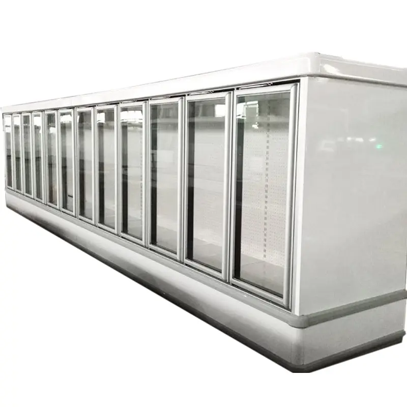 R404a/R134aスーパーマーケット用冷凍装置ガラスドア業務用チラー/冷凍庫/冷蔵庫