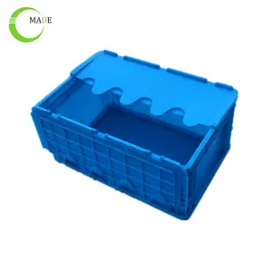 Strong warehouse Plastic Spare Part screw Storage Box and Logistics standard folding basket wholesale