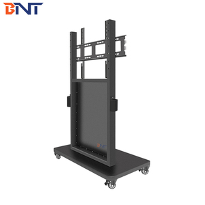 Rotating <strong>Tv</strong> <strong>Stand</strong> BNT Big Loading Capacity Supported <strong>Floor</strong> Standing 360 Degree <strong>TV</strong> Mobile Cart Suitable for 65-86" <strong>TV</strong> 900*600mm - Product Image 4