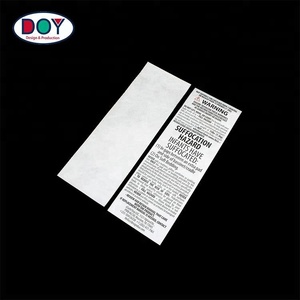 Etiquetas personalizadas impermeáveis da impressão do tivek 75 gsm à prova de água para o aviso da instrução - Product Image 2