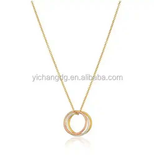 FINERRINGS - Elongated Spring Ring Necklace – byhunterminx