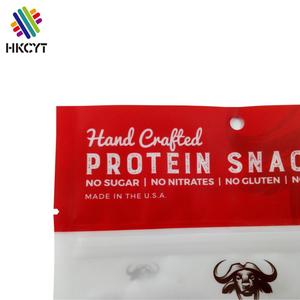 Bolsa de plástico para envasado de alimentos, envase de comida de 45g con cremallera y agujero - Product Image 6