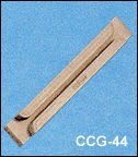 Guides de carte PCB en nylon et ABS moulés par injection CCG-44 pour applications de cartes de circuits imprimés de type LED - Product Image 4