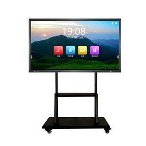65 inch đứng miễn phí di chuyển bảng thông minh kỹ thuật số bảng tương tác 4 k giá bán buôn - Product Image 3