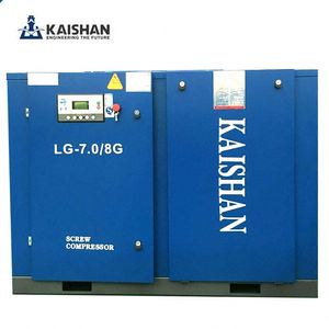 Kompresor Udara Sekrup Kaishan LG5.6/10 Belt Driven 37KW, Operasi Mudah, 5.6m3, 10kg/cm2, Harga Terjangkau - Product Image 2