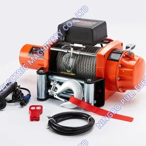 Mesin Derek Listrik 4WD 12V/24V Bekas ATV UTV JEEP 17000LB dengan Tali Kawat - Product Image 1
