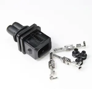 2 路男性女性 JPT 初级定时器插头销密封和橡胶引导为博世 EV1 注射器 - Product Image 1