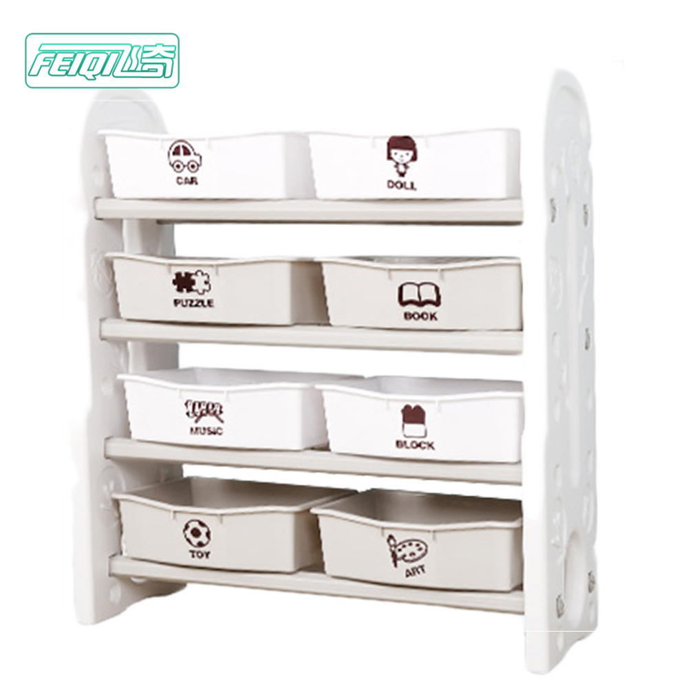 Дешевые детские пластиковые полки для игрушек