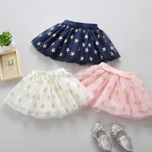 Brillo estrella bebé niñas <span class=keywords><strong>Tutu</strong></span> faldas niño ropa lindo Chiffon <span class=keywords><strong>Tutu</strong></span> niños princesa falda uniforme de la escuela diseño falda - Product Image 5