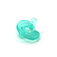 Matériel de silicone liquide de qualité alimentaire, sucette transparente, vente en gros