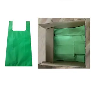 Hot Mới Nhất Thiết Kế Tốt Lọc Tất Cả Các Màu Sắc Áo Thun Siêu Thị Bag Trung Quốc Nhà Cung Cấp Mua Sắm Không Dệt Túi