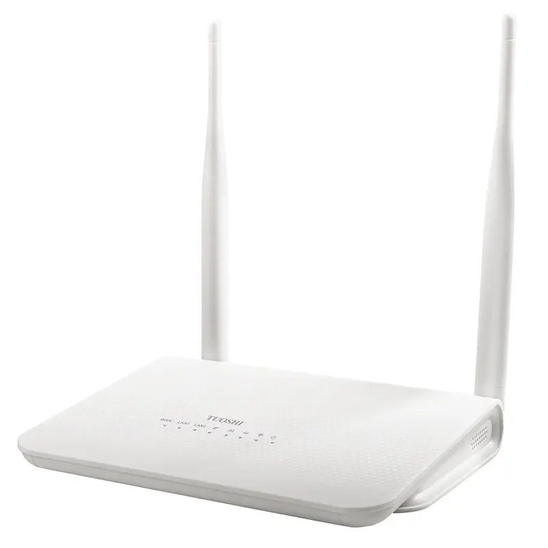 OEM personalizado LTE, banda de frecuencia de 300mbps inalámbrico 4G mimo Router wifi con 2 antenas externas