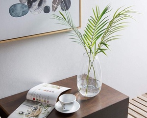 <span class=keywords><strong>Vase</strong></span> à fleurs en verre Borosilicate Style européen, grand cylindre transparent pour mariage, 1 pièce - Product Image 2