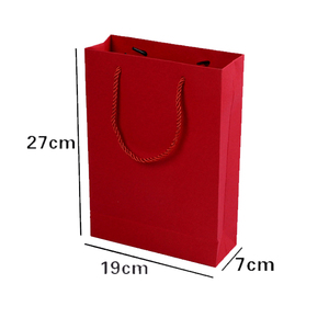 Papel Kraft con cordón reciclable sin bolsa de papel con logotipo (papel duro de 210GSM) - Product Image 3