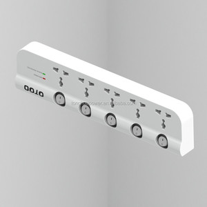 Tira de alimentación estándar <span class=keywords><strong>TIS</strong></span> de 4/5/6 entradas, Tailandia, con PROTECTOR de sobretensión USB con interruptor - Product Image 4