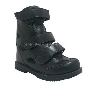 Chaussures orthopédiques pour enfants d'équipement de réadaptation de paralysie cérébrale, chaussures médicales de pied de baisse d'usine en Chine - Product Image 1