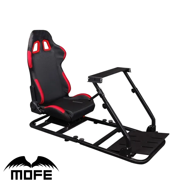 Top sell Foldable Logitech G27 play game racing simulator seat with gear shift